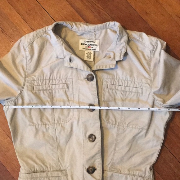 Ralph Lauren Polo Jeans Co. Light Beige Jacket - Picture 2 of 8